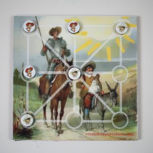 3 en raya en azulejo